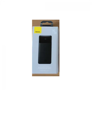 Фото Зовнішній акумулятор (павербанк) Baseus Bipow Digital Display Powerbank 15W 30000mAh Black (PPDML-K01, PPBD050201) від користувача Влад Некрасов