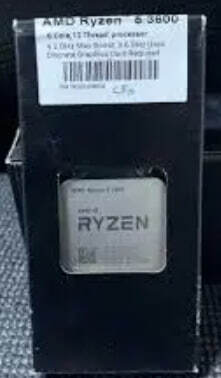 Фото Процесор AMD Ryzen 5 3600 + Wraith Stealth (100-100000031MPK) від користувача mandragor971