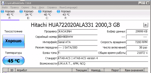 Фото Жорсткий диск Hitachi Ultrastar A7K2000 HUA722020ALA331 від користувача Anarbor