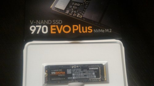 Фото SSD накопичувач Samsung 970 EVO Plus 500 GB (MZ-V7S500BW) від користувача Naz