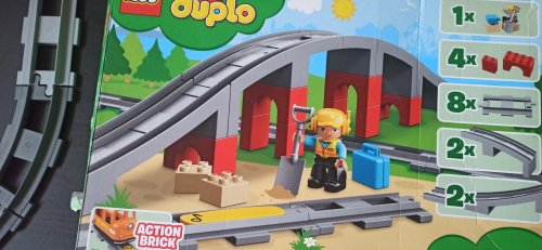 Фото Блоковий конструктор LEGO DUPLO Town Железнодорожный мост (10872) від користувача Xardal