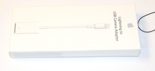 Фото Перехідник Apple Адаптер Lightning to USB Camera (MD821) від користувача liutyi