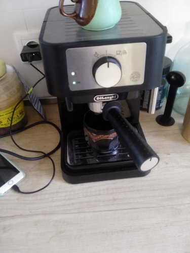 Фото Ріжкова кавоварка еспресо Delonghi EC 260.BK від користувача Odessamebel