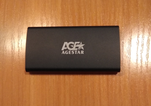 Фото Зовнішня кишеня для диска AgeStar 3UBMS2 1.8" mSATA SSD to USB 3.0 Black від користувача ShereKhan