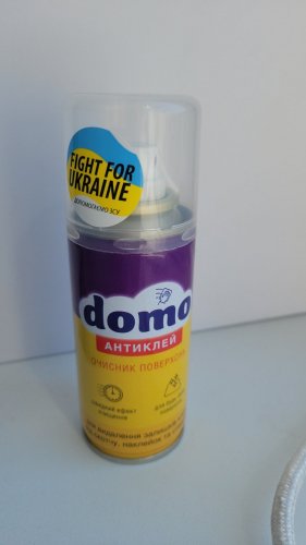 Фото Рідкий засіб для прибирання Domo Средство для очистки поверхностей Антиклей 100 мл (4820024946346) (POLISH-DOMO-ANTIGLUE) від користувача 2364275