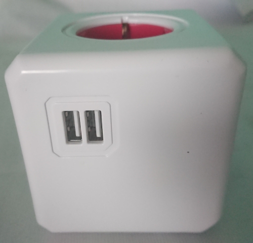 Фото Розгалужувач Allocacoc Powercube Original USB Red (1202RD/DEOUP) від користувача Romanoff