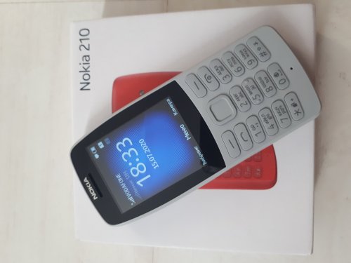 Фото Мобільний телефон Nokia 210 Dual SIM 2019 Grey (16OTRD01A03) від користувача Serhii Mykhelev