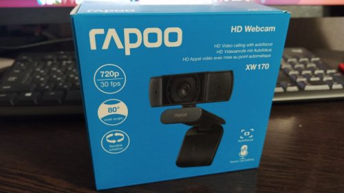 Фото Веб-камера RAPOO XW170 (XW170black) від користувача dr_ula