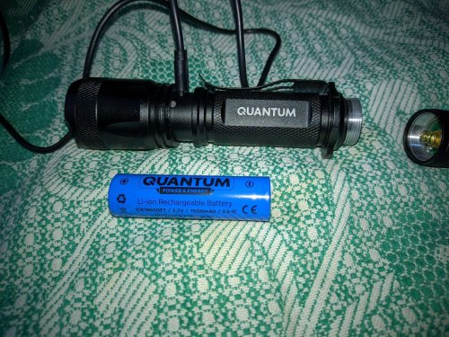 Фото Ліхтарик ручний Quantum QM-FL1010 від користувача gorlum22