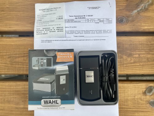 Фото Електробритва чоловіча Wahl Travel Shaver 03615-1016 від користувача Plumelet