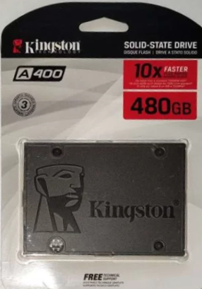 Фото SSD накопичувач Kingston A400 480 GB (SA400S37/480G) від користувача Serhii