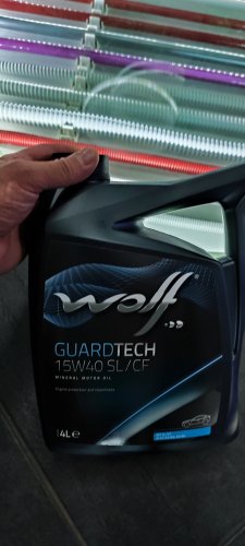 Фото Моторне масло Wolf Oil GUARDTECH 15W-40 4 л від користувача BOSS