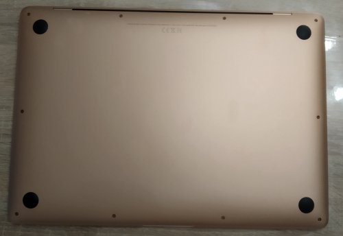 Фото Ноутбук Apple MacBook Air 13" Gold Late 2020 (MGND3, Z12A0006C, Z12A000B2) від користувача XOI