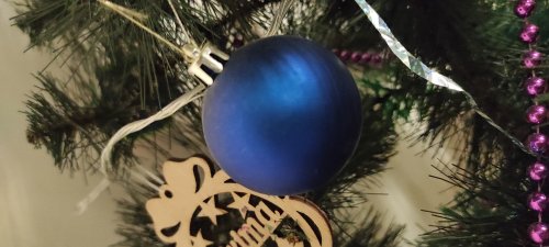 Фото Новорічні кулі BonaDi Набор елочных шаров 147-828 8 см 4 шт (810226) від користувача Каріна Шкуріна