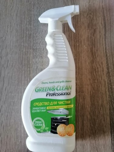 Фото Засіб для чищення Green&Clean Засіб для чищення духовок, грилів, витяжок 650 мл GC00188 (4823069700188) від користувача TaLana
