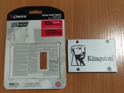 Фото SSD накопичувач Kingston SSDNow UV400 SUV400S37/120G від користувача 