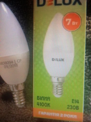 Фото Світлодіодна лампа LED DeLux LED BL37B 7W 4100K 220V E14 (90011755) від користувача 4521