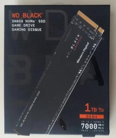 Фото SSD накопичувач WD Black SN850X 1 TB (WDS100T2X0E) від користувача marinabezbochk