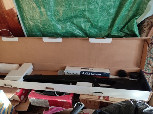 Фото Газопружино-поршнева гвинтівка Beeman Longhorn + ОП 4x32 (1429.03.54) від користувача Андрій Андрейко