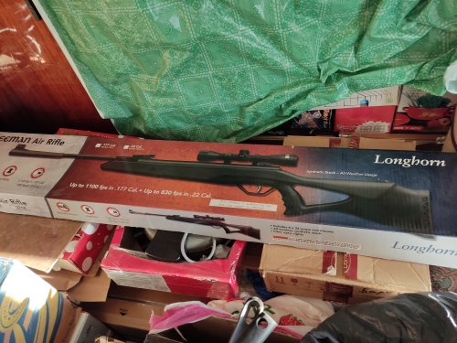 Фото Газопружино-поршнева гвинтівка Beeman Longhorn + ОП 4x32 (1429.03.54) від користувача Андрій Андрейко