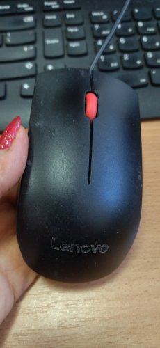 Фото Миша Lenovo 300 USB Mouse - WW (GX30M39704) від користувача Катруся