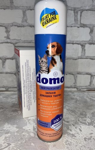 Фото освіжувачі повітря Domo Освіжувач повітря  Нейтралізатор запахів домашніх тварин 300 мл (XD 10055) (4820024945424) від користувача Serj83