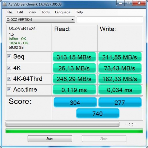 Фото SSD накопичувач OCZ VTX4-25SAT3-64G від користувача lm_sm