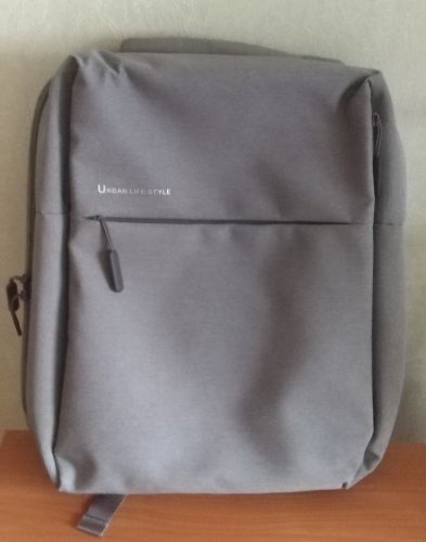 Фото Рюкзак міський Xiaomi Mi minimalist urban Backpack / light grey від користувача 