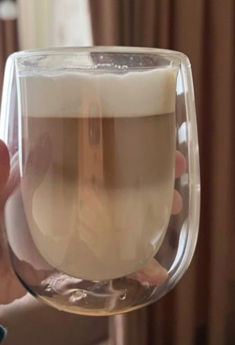 Фото Чашка для кави Ardesto Набор чашек для латте с двойным дном 320 мл 2 шт (AR2637G) від користувача Dance_Kate