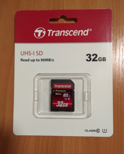 Фото Карта пам'яті Transcend 32 GB SDHC UHS-I Premium TS32GSDU1 від користувача 