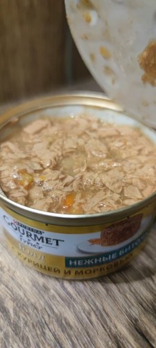 Фото Консерви Gourmet Gold Нежные Биточки с курицей и морковью 85 г (7613035442207) від користувача Serhii