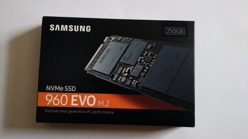 Фото SSD накопичувач Samsung 960 EVO (MZ-V6E250BW) від користувача ScorpionRRR