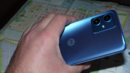 Фото Смартфон Motorola Moto G54 12/256GB Pearl Blue (PB0W0007) від користувача Михайло Козак