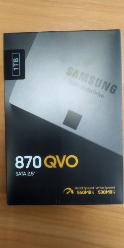 Фото SSD накопичувач Samsung 870 QVO 1 TB (MZ-77Q1T0BW) від користувача XOI