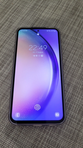 Фото Смартфон Samsung Galaxy A54 5G 8/256GB Awesome Violet (SM-A546ELVD) від користувача Євгеній
