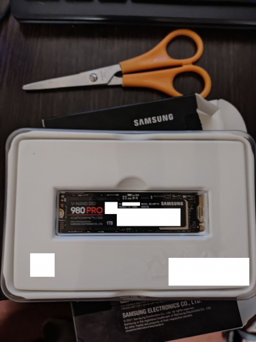 Фото SSD накопичувач Samsung 980 PRO 1 TB (MZ-V8P1T0BW) від користувача Guardian of Chance