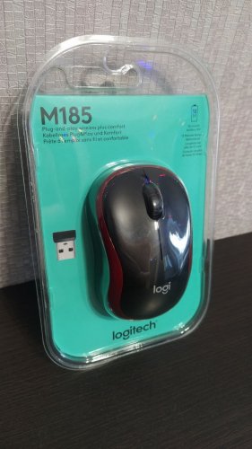 Фото Миша Logitech M185 Wireless Mouse Grey (910-002235, 910-002238, 910-002252) від користувача dr_ula