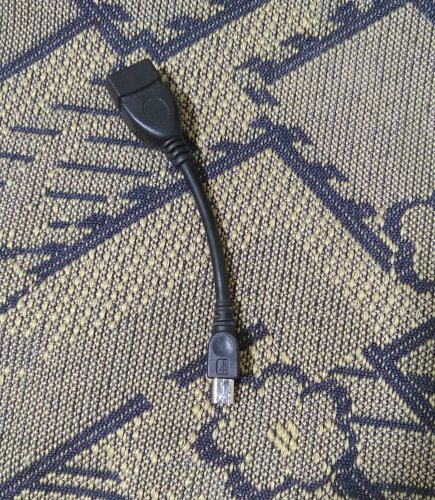 Фото Кабель USB OTG Vinga OTG USB 2.0 AM to Micro-BM Black (VCPDCOTGMBK) від користувача 