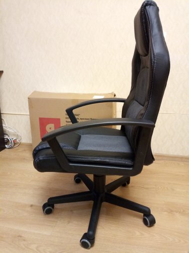 Фото Комп'ютерне крісло для геймера АКЛАС Анхель NEW PL TILT черно-синий (20996) від користувача kostyany4