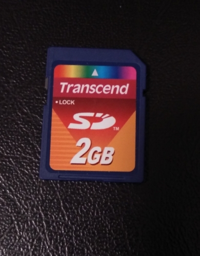 Фото Карта пам'яті Transcend 2 GB Secure Digital Card TS2GSDC від користувача ShereKhan