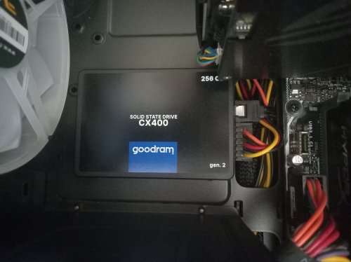 Фото SSD накопичувач GOODRAM CX400 Gen.2 256 GB (SSDPR-CX400-256-G2) від користувача formicron