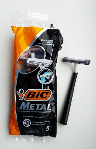 Фото  BIC Metal Станки для бритья без сменных катриджей 5 шт. (3086125705416) від користувача Styrman