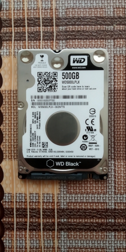Фото Жорсткий диск WD Black 2.5" WD5000LPLX від користувача XOI