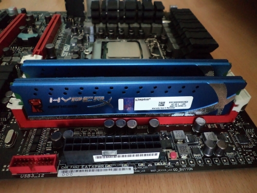 Фото Пам'ять для настільних комп'ютерів HyperX 8 GB (2x4GB) DDR3 1600 MHz (KHX1600C9D3K2/8GX) від користувача 