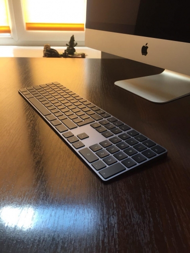 Фото Клавіатура Apple Magic Keyboard with Numeric Keypad Space Gray (MRMH2) від користувача AlexSobaka