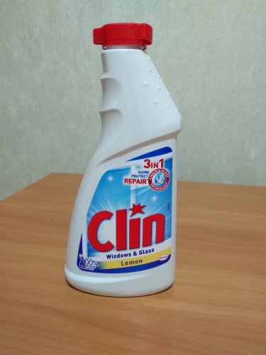 Фото Рідкий засіб для прибирання Clin Моющая жидкость для уборки для стекла Цитрус 500 мл (запаска) (9000100867160) від користувача 