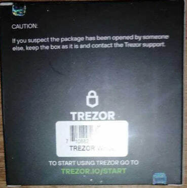 Фото апаратний криптогаманець Trezor One Black від користувача zetsuobilly