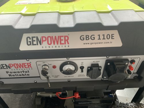 Фото Бензиновий генератор Genpower GBG 110E від користувача kalambur
