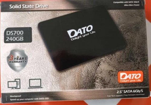 Фото SSD накопичувач DATO DS700 240 GB (DS700SSD-240GB) від користувача innaga