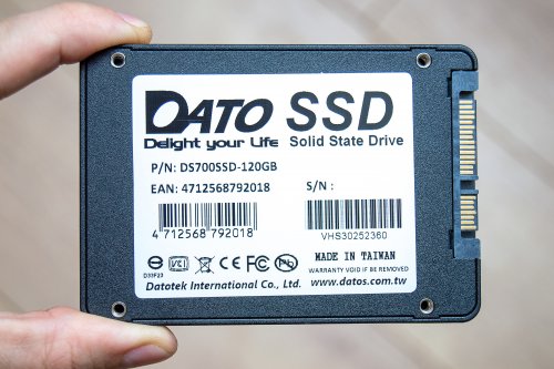 Фото SSD накопичувач DATO DS700 120 GB (DS700SSD-120GB) від користувача Дмитрий Шаульский